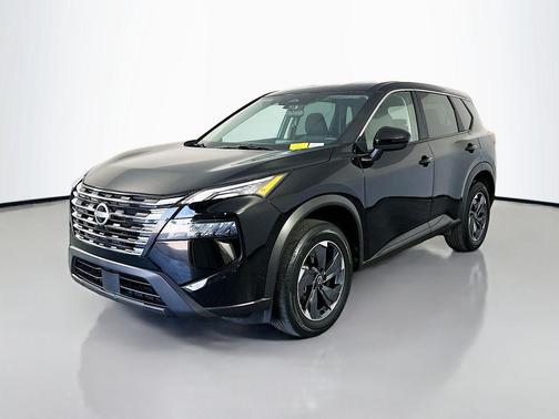 Super Black 2025 Nissan Rogue SV