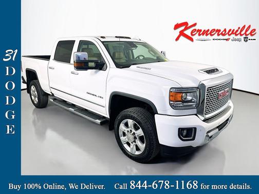 Summit White 2017 GMC Sierra 2500 Denali