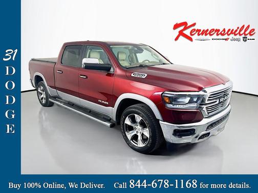 Delmonico Red Pearlcoat 2020 RAM 1500 Laramie