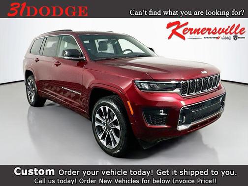 Velvet Red Pearlcoat 2025 Jeep Grand Cherokee L Overland