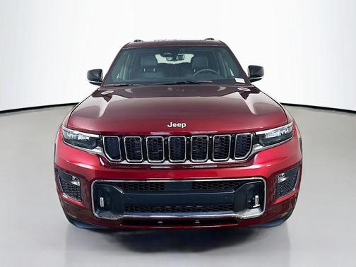 Velvet Red Pearlcoat 2025 Jeep Grand Cherokee L Overland