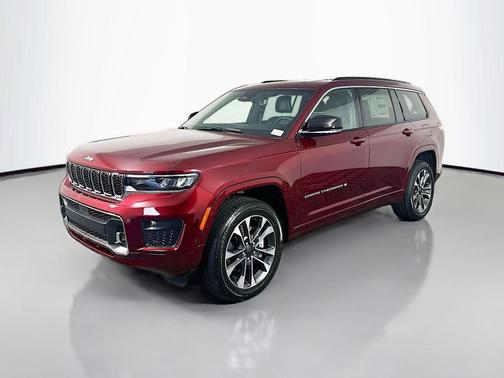 Velvet Red Pearlcoat 2025 Jeep Grand Cherokee L Overland