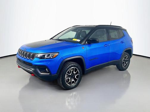 Hydro Blue Pearlcoat 2024 Jeep Compass Trailhawk