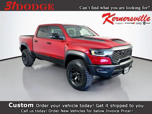 Molten Red Pearlcoat 2026 RAM 1500 RHO Crew Cab 4x4 5'7' Box