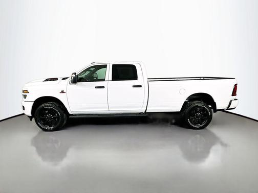 Bright White Clearcoat 2026 RAM 2500 Black Express Crew Cab 4x4 8' Box