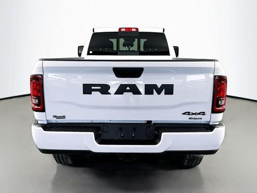 Bright White Clearcoat 2026 RAM 2500 Black Express Crew Cab 4x4 8' Box