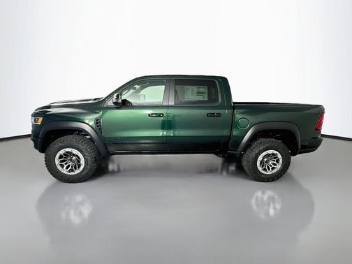 Serrano Green Metallic 2026 RAM 1500 RHO Crew Cab 4x4 5'7' Box