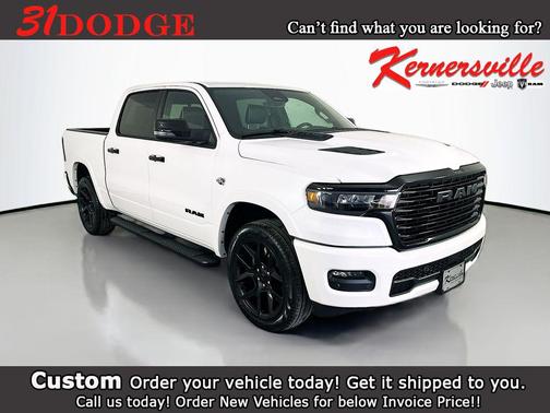 Ivory White Tri-Coat Pearlcoat 2026 RAM 1500 Laramie