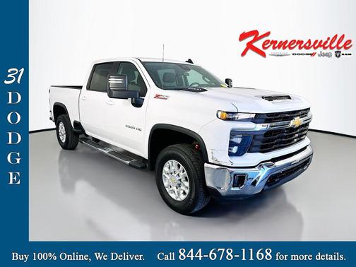 Summit White 2025 Chevrolet Silverado 2500 LT
