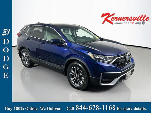 Obsidian Blue Pearl 2022 Honda CR-V Hybrid EX-L