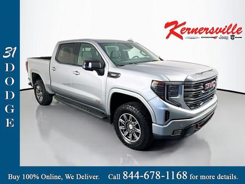 Sterling Metallic 2024 GMC Sierra 1500 AT4