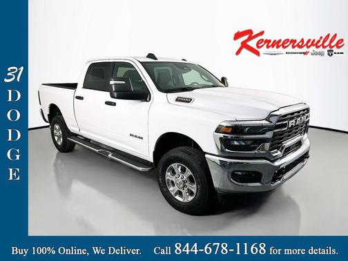 Bright White Clearcoat 2026 RAM 2500 Big Horn Crew Cab 4x4 6'4' Box