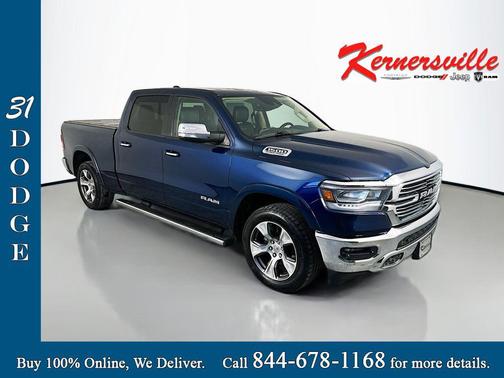 Patriot Blue Pearlcoat 2021 RAM 1500 Laramie