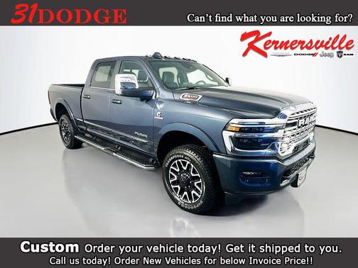Forged Blue Metallic 2025 RAM 2500 Limited Crew Cab 4x4 6'4' Box