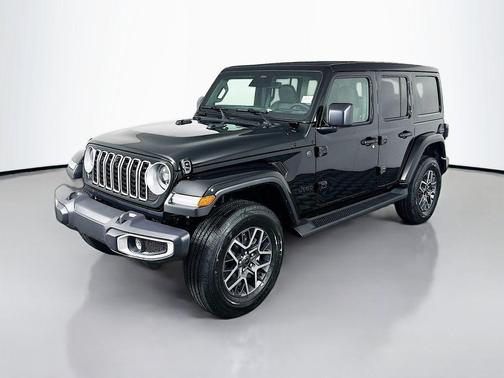 black clearcoat 2026 Jeep Wrangler 4-Door Sahara 4x4