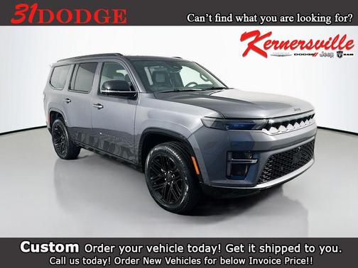 Baltic Gray Metallic Clearcoat 2026 Jeep Grand Wagoneer Limited Reserve 4x4