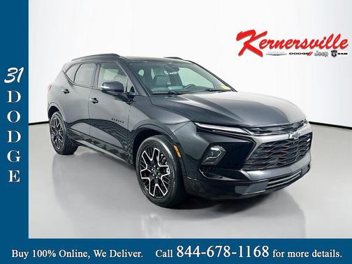 Black 2023 Chevrolet Blazer RS