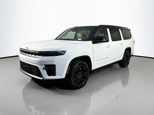Bright White Clearcoat 2026 Jeep Grand Wagoneer L Summit Reserve 4x4