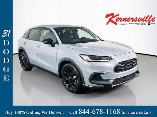 Grey 2023 Honda HR-V AWD Sport