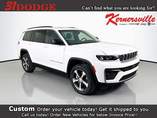 Bright White Clearcoat 2026 Jeep Grand Cherokee L Limited