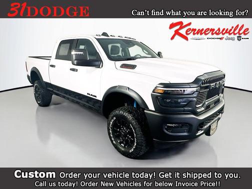 Bright White Clearcoat 2025 RAM 2500 Power Wagon