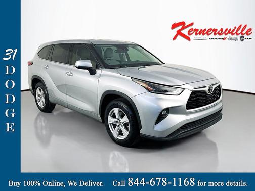Celestial Silver Metallic 2021 Toyota Highlander LE