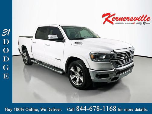 Bright White Clearcoat 2021 RAM 1500 Laramie