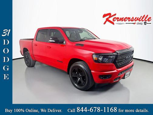 Flame Red Clearcoat 2022 RAM 1500 Big Horn/Lone Star
