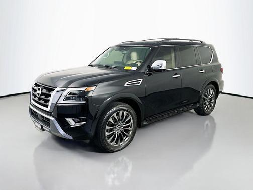 Super Black 2024 Nissan Armada Platinum 4WD