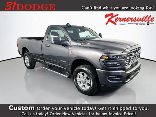 Granite Crystal Metallic Clearcoat 2026 RAM 3500 Big Horn Regular Cab 4x4 8' Box