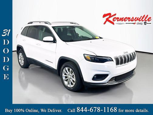 Bright White Clearcoat 2019 Jeep Cherokee Latitude