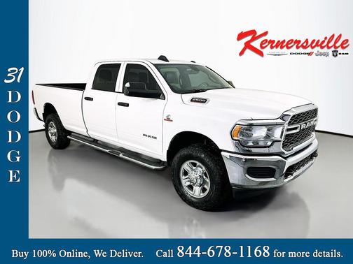 Bright White Clearcoat 2022 RAM 2500 Tradesman Crew Cab 4x4 8' Box