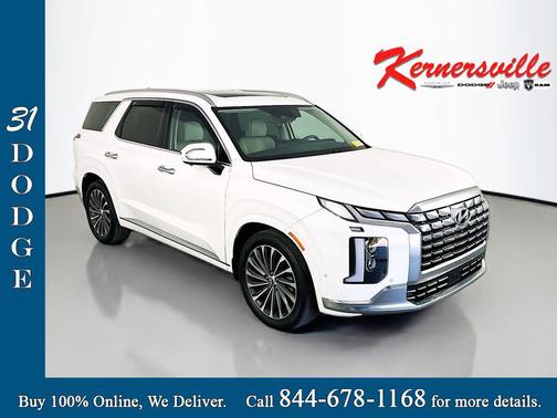 Hyper White 2025 Hyundai PALISADE Calligraphy
