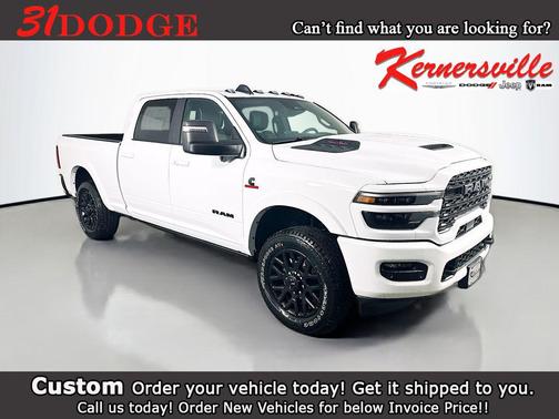 Bright White Clearcoat 2026 RAM 2500 Limited Crew Cab 4x4 6'4' Box