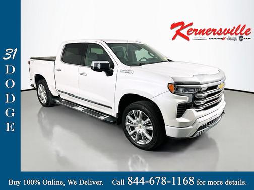 Iridescent Pearl Tricoat 2022 Chevrolet Silverado 1500 High Country