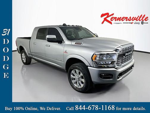Billet Silver Metallic Clearcoat 2022 RAM 2500 Limited Mega Cab 4x4 6'4' Box