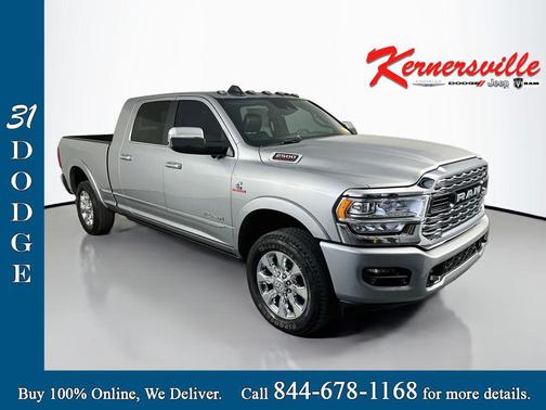 Billet Silver Metallic Clearcoat 2022 RAM 2500 Limited Mega Cab 4x4 6'4' Box