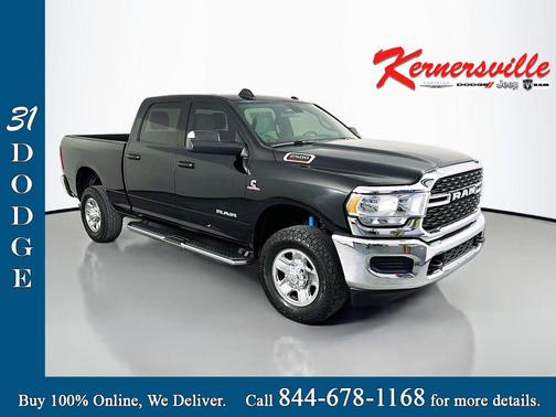 Diamond Black Crystal Pearlcoat 2022 RAM 2500 Big Horn Crew Cab 4x4 6'4' Box