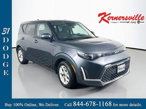 Gravity Gray 2023 Kia Soul LX