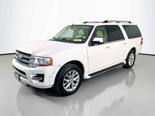WHITE PLATINUM MET TRI-COAT 2017 Ford Expedition EL Limited