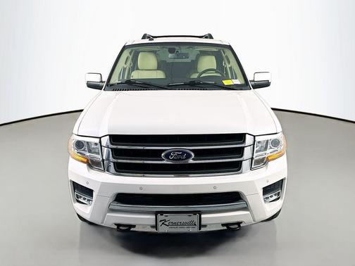 WHITE PLATINUM MET TRI-COAT 2017 Ford Expedition EL Limited