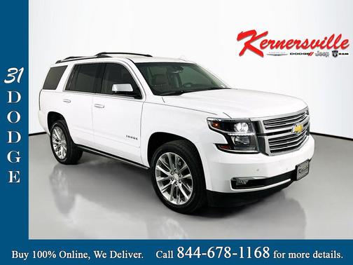 Summit White 2019 Chevrolet Tahoe Premier