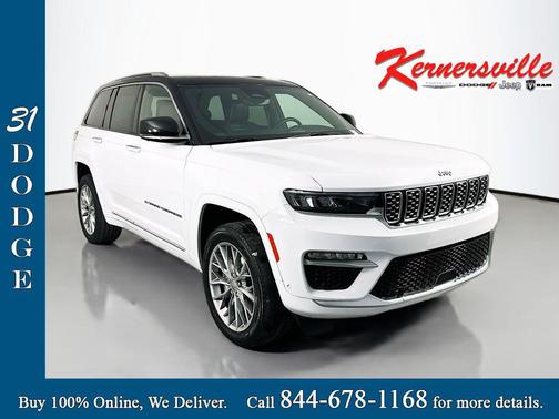 Bright White Clearcoat 2022 Jeep Grand Cherokee 4xe Summit