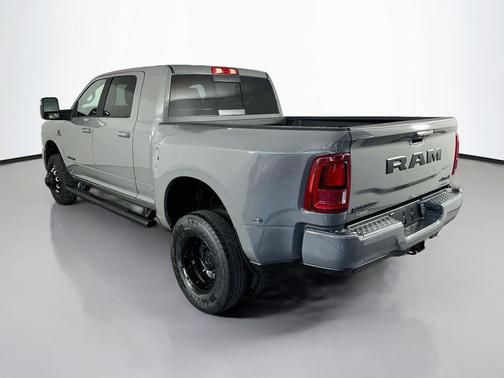 Ceramic Gray Clearcoat 2026 RAM 3500 Laramie Mega Cab 4x4 6'4' Box