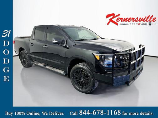 Magnetic Black Metallic 2019 Nissan Titan SV