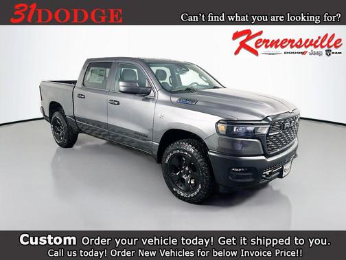 Granite Crystal Metallic Clearcoat 2026 RAM 1500 Warlock Crew Cab 4x4 5'7' Box