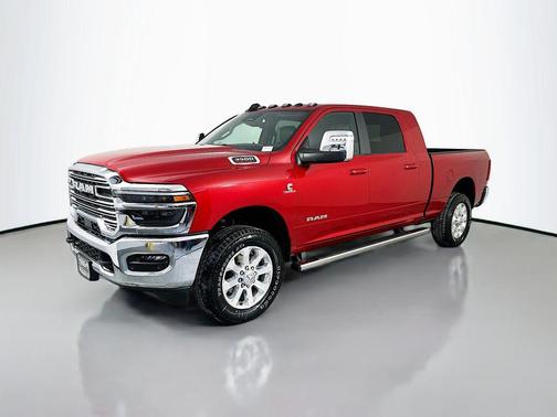 Molten Red Pearlcoat 2026 RAM 3500 Laramie Mega Cab 4x4 6'4' Box