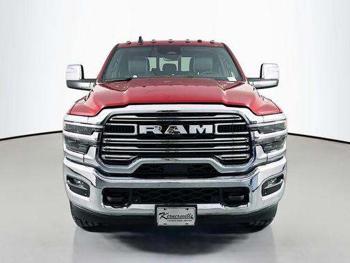 Molten Red Pearlcoat 2026 RAM 3500 Laramie Mega Cab 4x4 6'4' Box
