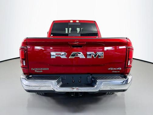 Molten Red Pearlcoat 2026 RAM 3500 Laramie Mega Cab 4x4 6'4' Box