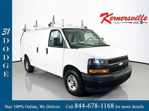 Summit White 2022 Chevrolet Express 2500 RWD 2500 Regular Wheelbase WT